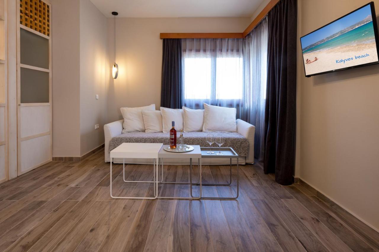 Avra Apartments Kalyves Extérieur photo